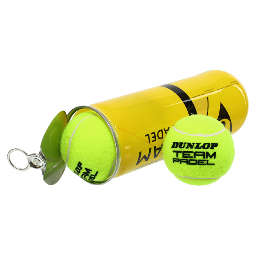 М’ячі для падел Dunlop Team Padel, 3 шт. - Зображення 2