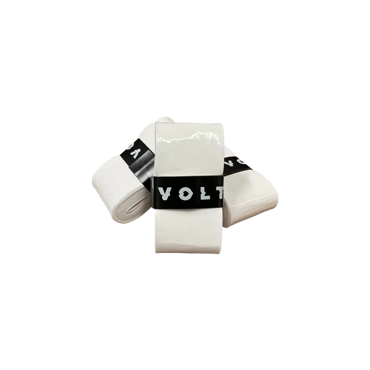 Обмотка для ракетки VOLT Premium Overgrips, біла, комплект із 3 штук - Зображення 3