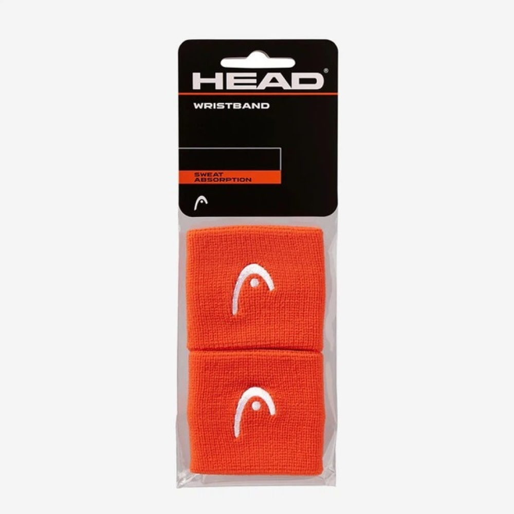 Напульсники Head WRISTBAND 2,5" помаранчеві (2 штуки)