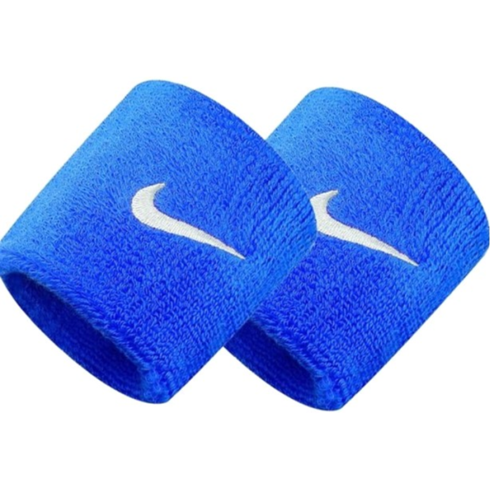 Напульсники Nike Swoosh Wristbands Royal Blue / White (2 штуки)