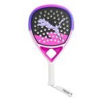 Ракетка для падел-тенісу Puma NOVA PADEL Pro у кольорах чорний/рожевий/білий.